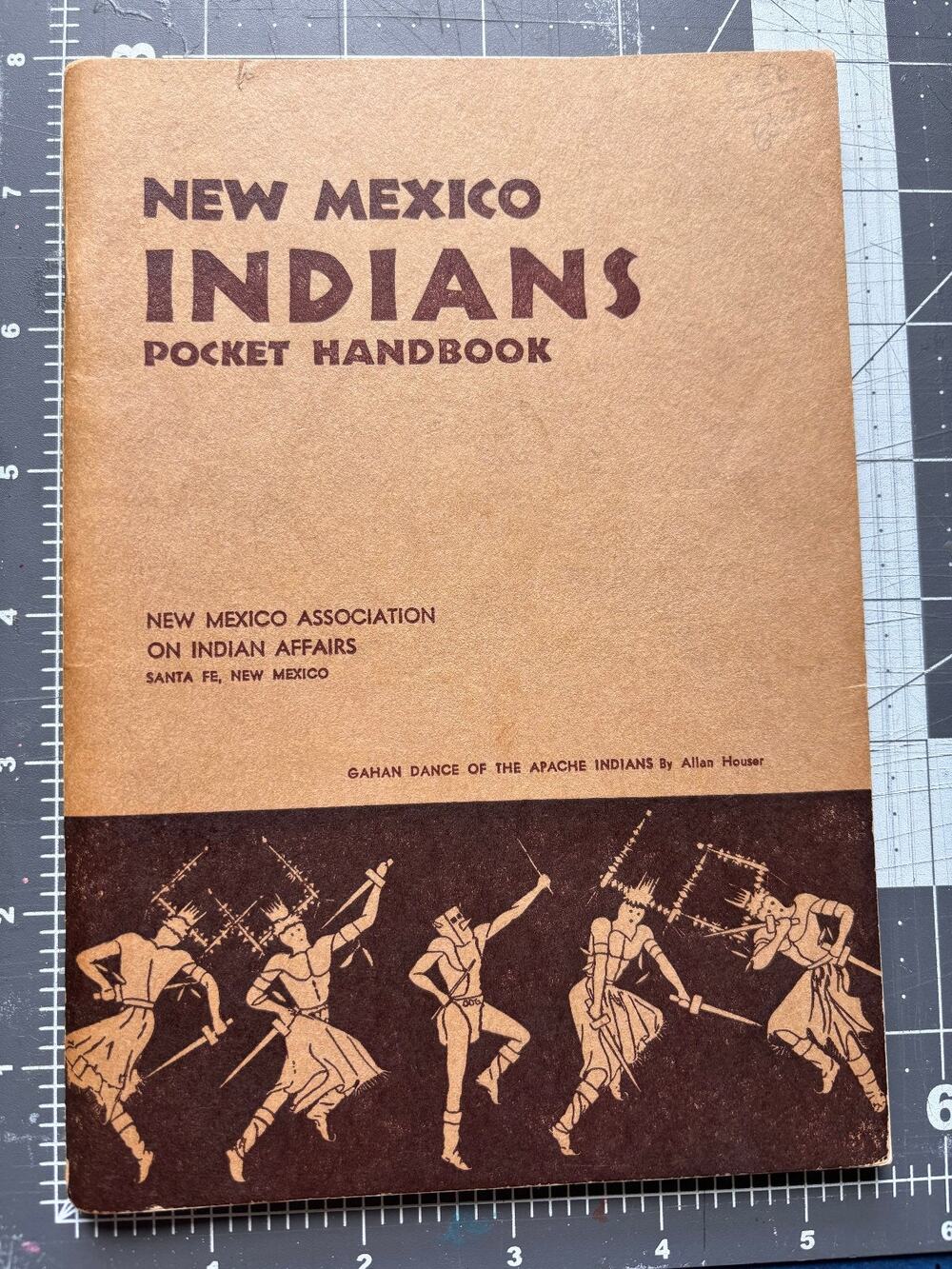 New Mexico Indians Pocket Handbook Dutton 1948 Pueblo Navajo Apache Santa Fe